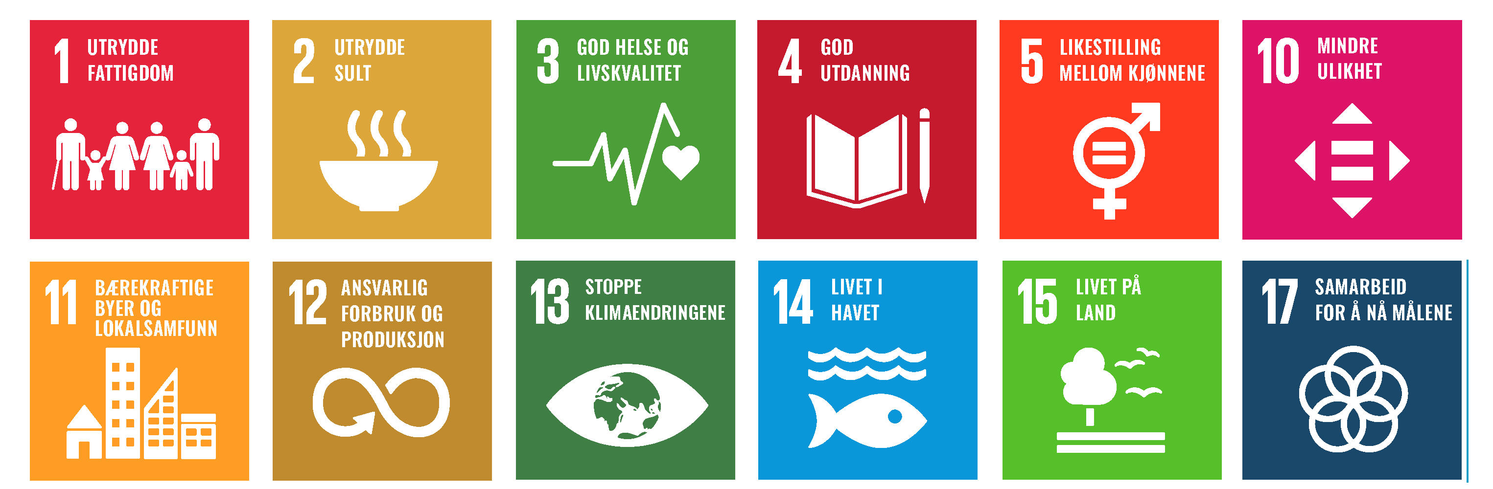 12 Bærekraftmål